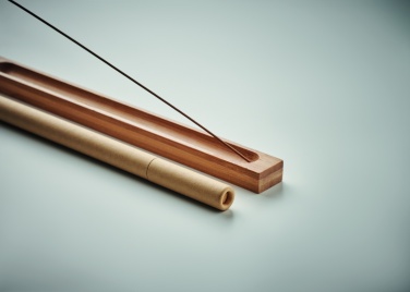 Logotrade presentreklam bild: Rökelsepaket i bambu