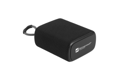 Logotrade profilprodukter bild: Vattentät bluetooth högtalare HARDEOL Schwarzwolf