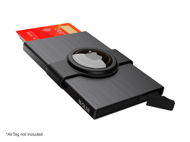 Logotrade profilreklam bild: RFID kreditkortsfodral med hållare för AirTag 2163155