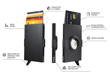 Logotrade reklamprodukter bild: RFID kreditkortsfodral med hållare för AirTag 2163155