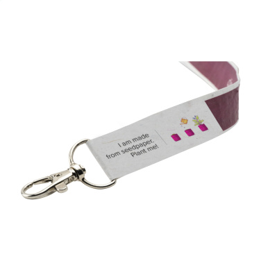 Logotrade profilprodukter bild: Seed Paper Lanyard 2 cm