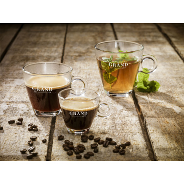 Logotrade reklamprodukter bild: Lugano Espressoglas 100 ml