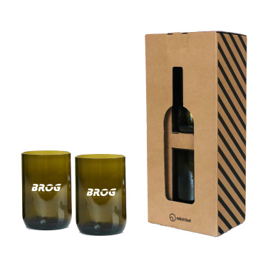 Logotrade profilreklam bild: Rebottled® Tumbler 2-pack dricksglas