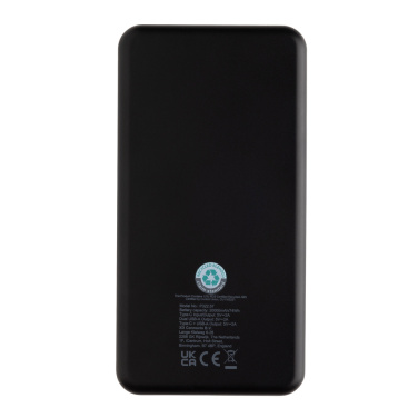 Logotrade profilreklam bild: Boostcore RCS powerbank i återvunnen plast 20.000mAh USB