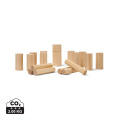 VINGA Kubb mini spel, brun