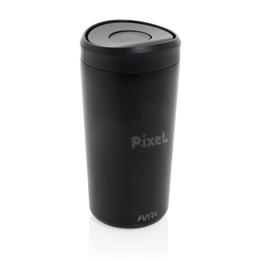 Logotrade profilprodukter bild: Avira Alix RCS re-steel klickmugg 400ML