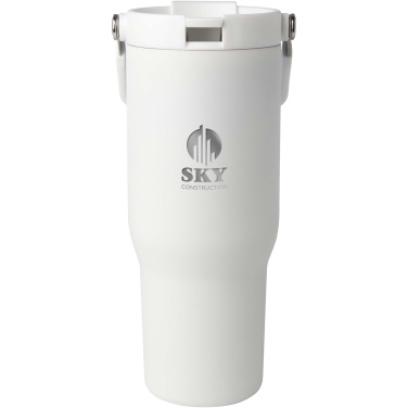 Logotrade kampanjprodukter bild: Bronx 900 ml vakuumisolerad termos av koppar och RCS-certifierat återvunnet rostfritt stål med ett lock med dubbla funktioner