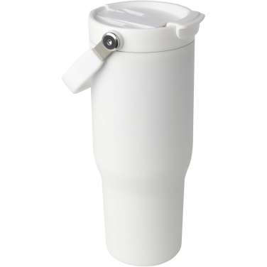 Logotrade kampanjprodukter bild: Bronx 900 ml vakuumisolerad termos av koppar och RCS-certifierat återvunnet rostfritt stål med ett lock med dubbla funktioner