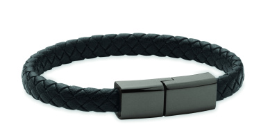 Logotrade profilprodukter bild: Flätad armband/kabel typ-C