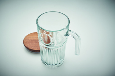 Logotrade reklamprodukter bild: Glasmugg 450 ml