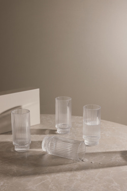 Logotrade profilreklam bild: VINGA York highball glas, 4-pack