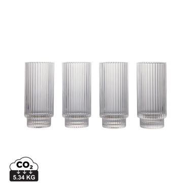 Logotrade profilprodukter bild: VINGA York highball glas, 4-pack