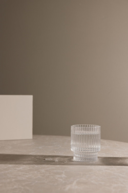 Logotrade kampanjprodukter bild: VINGA York tumbler glas, 4-pack