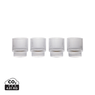 Logotrade profilreklam bild: VINGA York tumbler glas, 4-pack