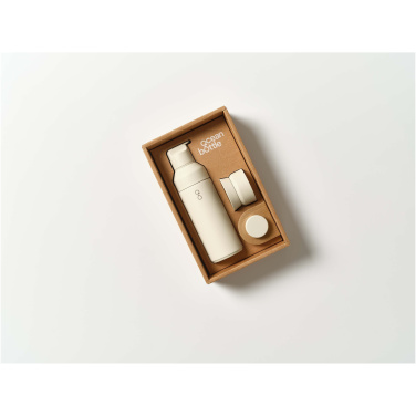 Logotrade profilprodukter bild: Ocean Bottle 500 ml 3-i-1-presentförpackning
