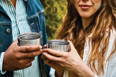 Logotrade kampanjprodukter bild: Black+Blum Explorer Flaska Duo 1L