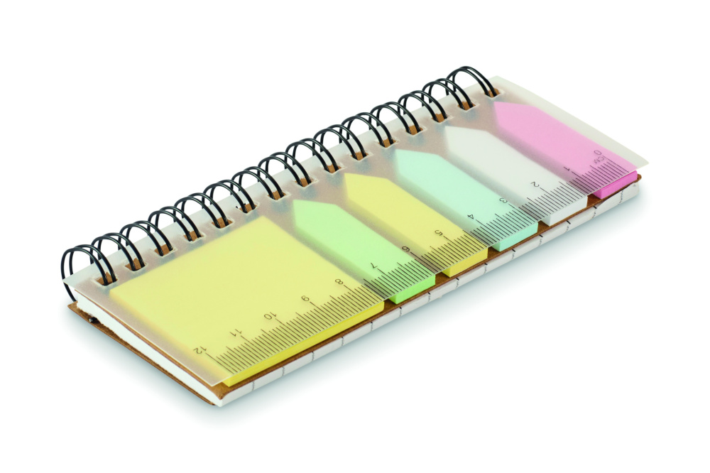 Logotrade profilprodukter bild: Memopad i PP