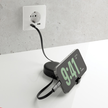 Logotrade presentreklam bild: Chargevix Multifunktionell 60W laddning i RCS återv. plast