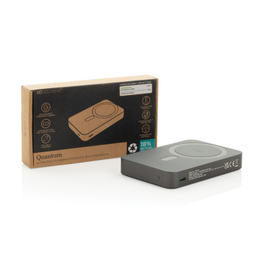 Logotrade profilprodukter bild: Quantom RCS ultrasnabb 10 000 mAh magnetisk powerbank