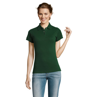 Logotrade reklamprodukter bild: PRIME DAM POLO PIQUE 200g
