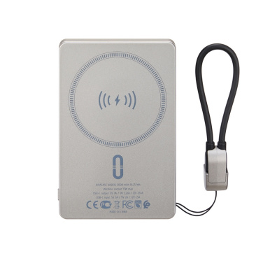Logotrade profilprodukter bild: Powerbank Magsafe trådlös 15W VA2616 5000 mAh RIVACASE