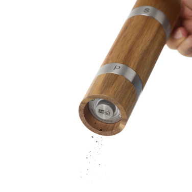 Logotrade profilprodukter bild: AdHoc Duomill dubbelkvarn för peppar och salt