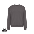 IQONIQ Torla sweatshirt i återvunnen bomull, antracit