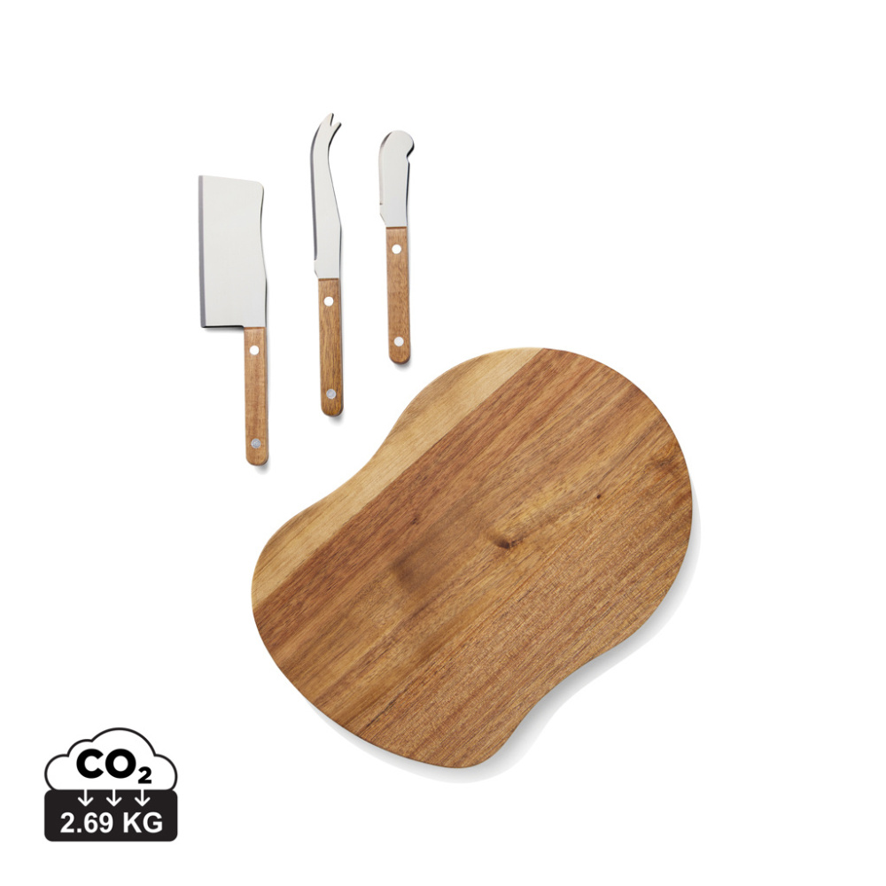 Logotrade reklamprodukter bild: VINGA Veia cheese set