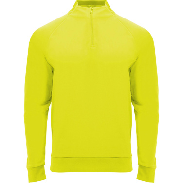 Logotrade profilprodukter bild: Epiro långärmad sweatshirt med kvartslång dragkedja för barn